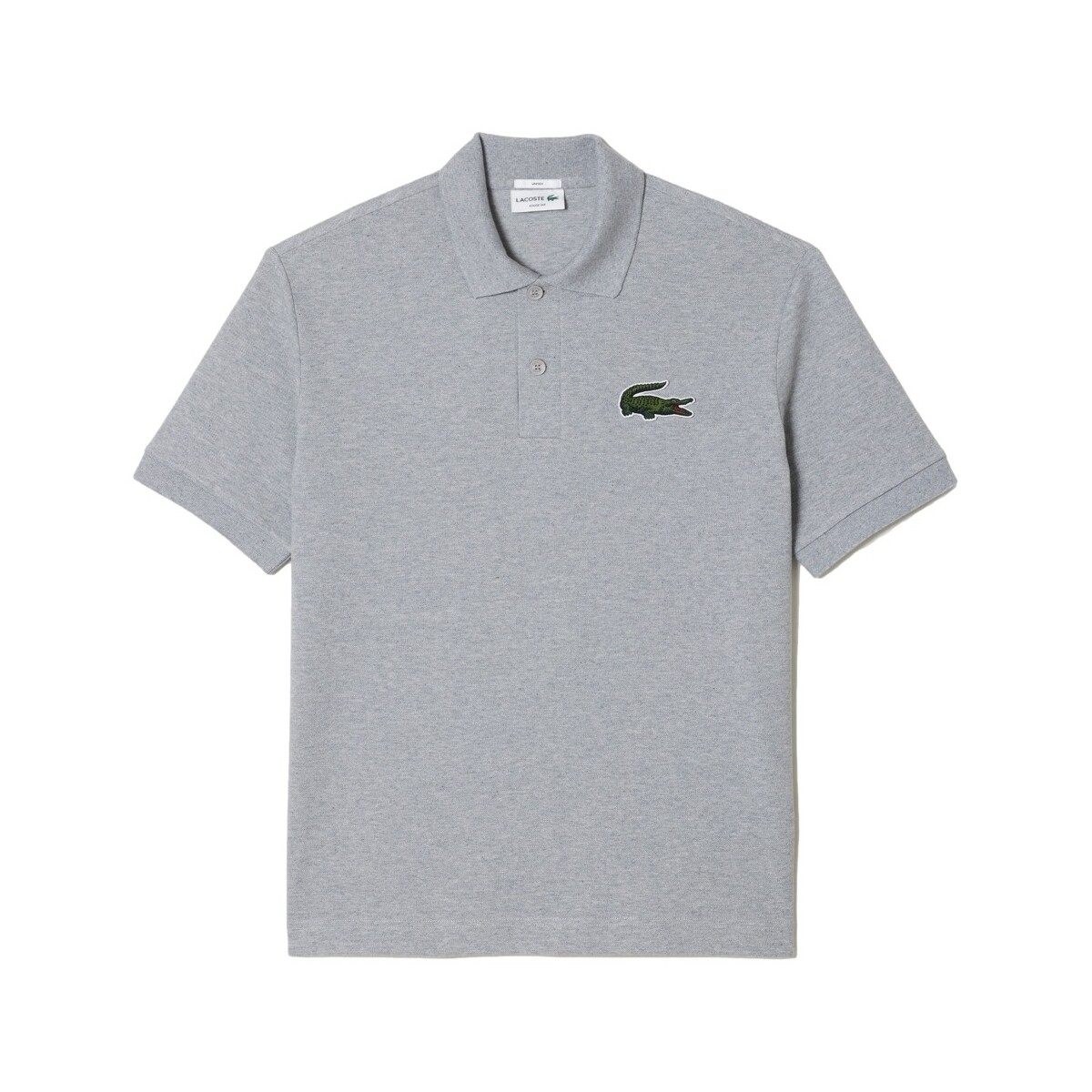Lacoste  T-shirts & Polos Lacoste Unisex Loose Fit Polo - Gris