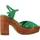 Παπούτσια Γυναίκα Σανδάλια / Πέδιλα Pon´s Quintana 10425 000 Green