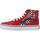Παπούτσια Αγόρι Χαμηλά Sneakers Vans SK8-HI REFLECT CHECK FLAME Red