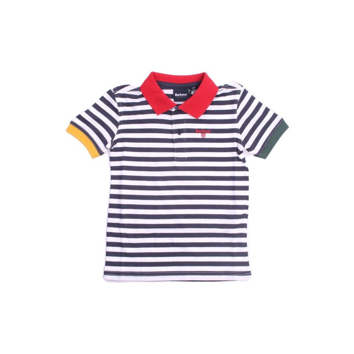 Υφασμάτινα Αγόρι T-shirt με κοντά μανίκια Barbour CML0183 Μπλέ