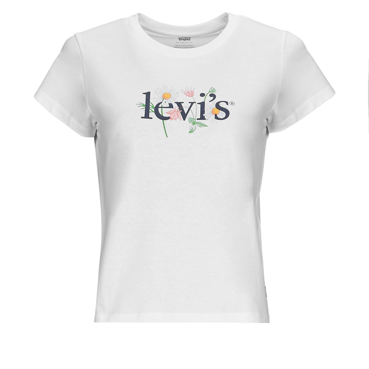 Υφασμάτινα Γυναίκα T-shirt με κοντά μανίκια Levi's GRAPHIC AUTHENTIC TSHIRT Άσπρο