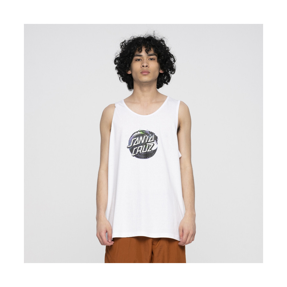 Αμάνικα/T-shirts χωρίς μανίκια Santa Cruz Holo wave dot vest