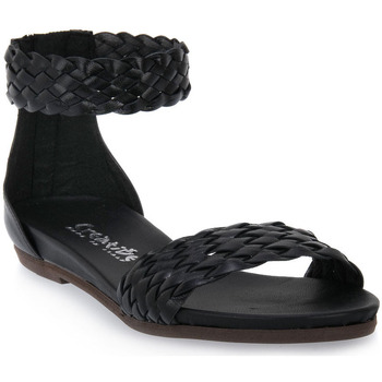 Παπούτσια Γυναίκα Σανδάλια / Πέδιλα Priv Lab NERO TRECCIA Black