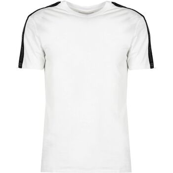 Υφασμάτινα Άνδρας T-shirt με κοντά μανίκια Les Hommes LF224100-0700-1009 | Round neck Άσπρο