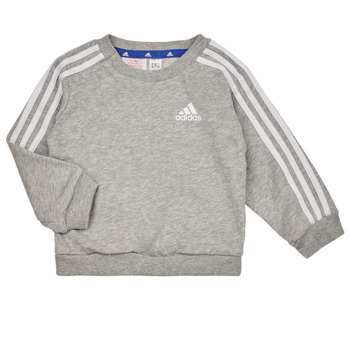 Adidas Sportswear 3S JOG Grey / Άσπρο / Μπλέ