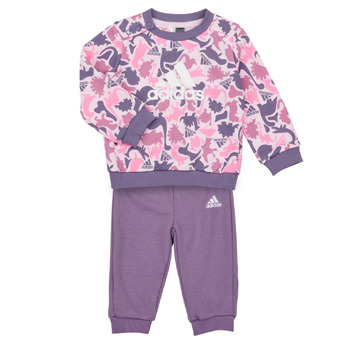 Υφασμάτινα Κορίτσι Σετ Adidas Sportswear AOP FT JOG Ροζ