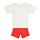 Υφασμάτινα Παιδί Σετ Adidas Sportswear DY MM T SUMS Άσπρο / Red