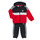 Υφασμάτινα Αγόρι Σετ Adidas Sportswear 3S TIB FL TS Black / Άσπρο / Red