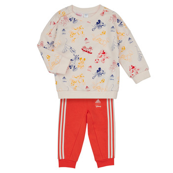Υφασμάτινα Παιδί Σετ Adidas Sportswear DY MM JOG Άσπρο / Gold / Red