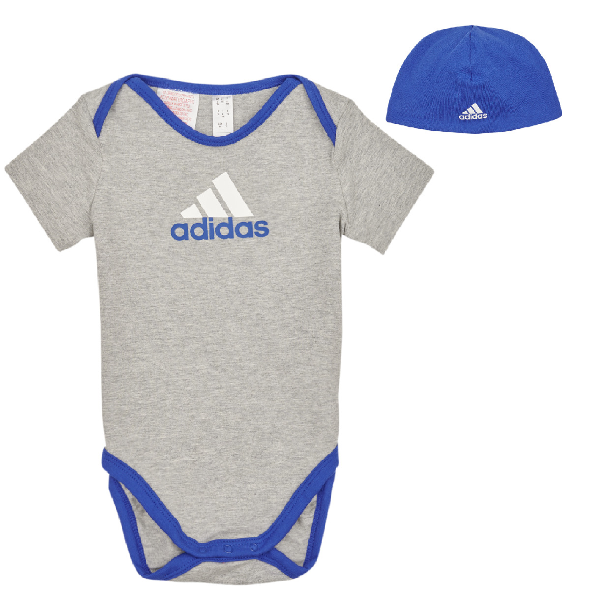 Υφασμάτινα Αγόρι Πιτζάμα/Νυχτικό Adidas Sportswear GIFT SET Grey / Μπλέ