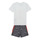 Υφασμάτινα Αγόρι Σετ Adidas Sportswear LB DY SM T SET Άσπρο / Red
