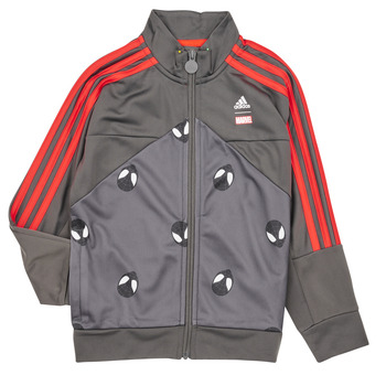 Υφασμάτινα Αγόρι Φούτερ Adidas Sportswear LB DY SM TT Grey / Black / Red