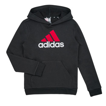 Υφασμάτινα Αγόρι Φούτερ Adidas Sportswear BL 2 HOODIE Black / Red / Άσπρο