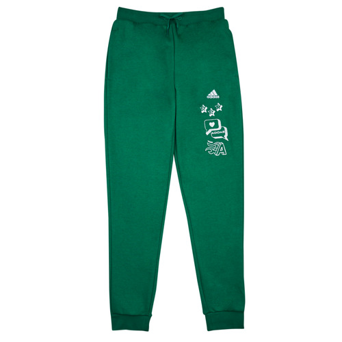 Υφασμάτινα Αγόρι Φόρμες Adidas Sportswear BLUV Q3 PANT Green / Άσπρο