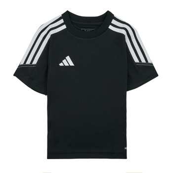 Υφασμάτινα Παιδί T-shirt με κοντά μανίκια adidas Performance TIRO23 CBTRJSYY Black / Άσπρο