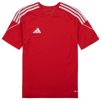Υφασμάτινα Παιδί T-shirt με κοντά μανίκια adidas Performance TIRO 23 JSY Y Red / Άσπρο