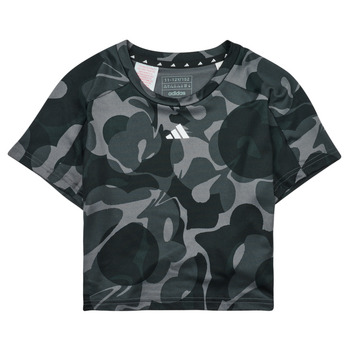 Υφασμάτινα Παιδί T-shirt με κοντά μανίκια adidas Performance JTR-ES AOP T Grey / Black