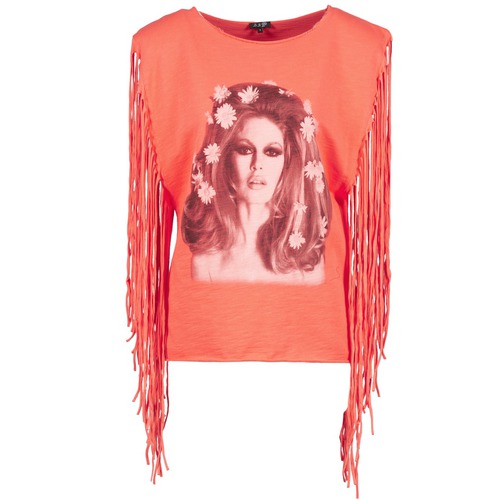 Υφασμάτινα Γυναίκα Αμάνικα / T-shirts χωρίς μανίκια Brigitte Bardot BB44075 Corail