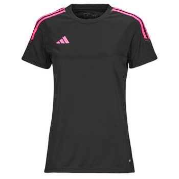 Υφασμάτινα Γυναίκα T-shirt με κοντά μανίκια adidas Performance TIRO23 CBTRJSYW Black / Ροζ