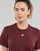 Υφασμάτινα Γυναίκα T-shirt με κοντά μανίκια adidas Performance D2T TEE Brown / Άσπρο
