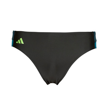 Υφασμάτινα Άνδρας Μαγιώ / shorts για την παραλία adidas Performance BLOCK TRUNK Black / Μπλέ / Green