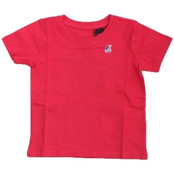 Υφασμάτινα Παιδί T-shirt με κοντά μανίκια K-Way K4114WW Red