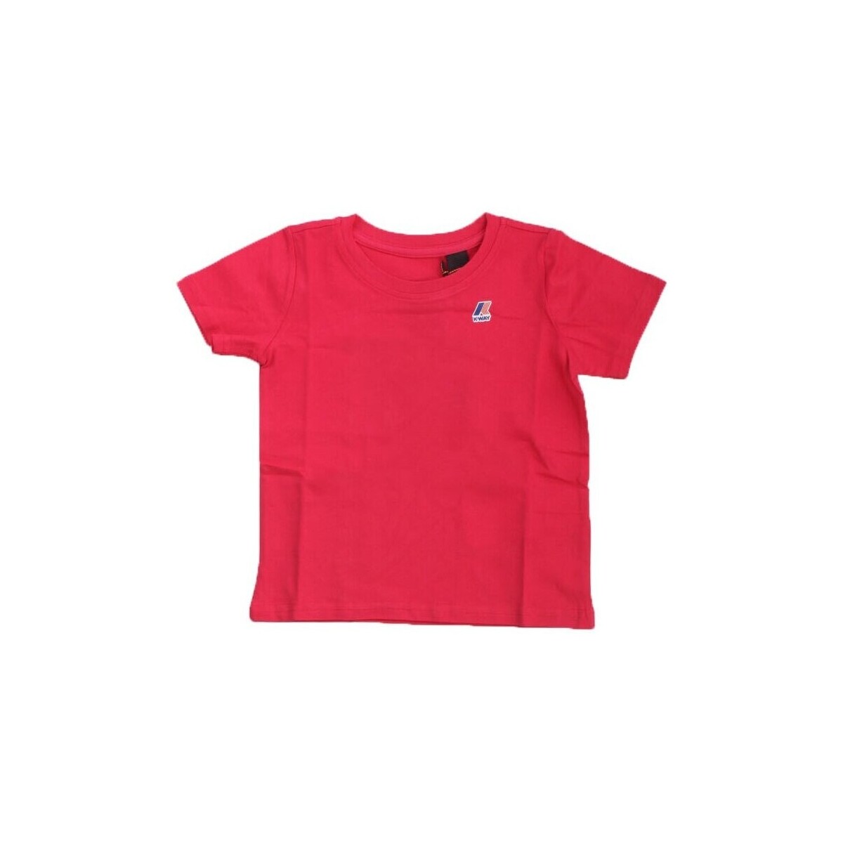 Υφασμάτινα Παιδί T-shirt με κοντά μανίκια K-Way K4114WW Red