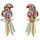 Ρολόγια & Kοσμήματα Γυναίκα Σκουλαρίκια Luna Collection 70071 Multicolour