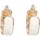 Ρολόγια & Kοσμήματα Γυναίκα Σκουλαρίκια Luna Collection 70343 Άσπρο