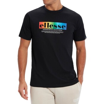 Υφασμάτινα Άνδρας T-shirt με κοντά μανίκια Ellesse 215592 Black