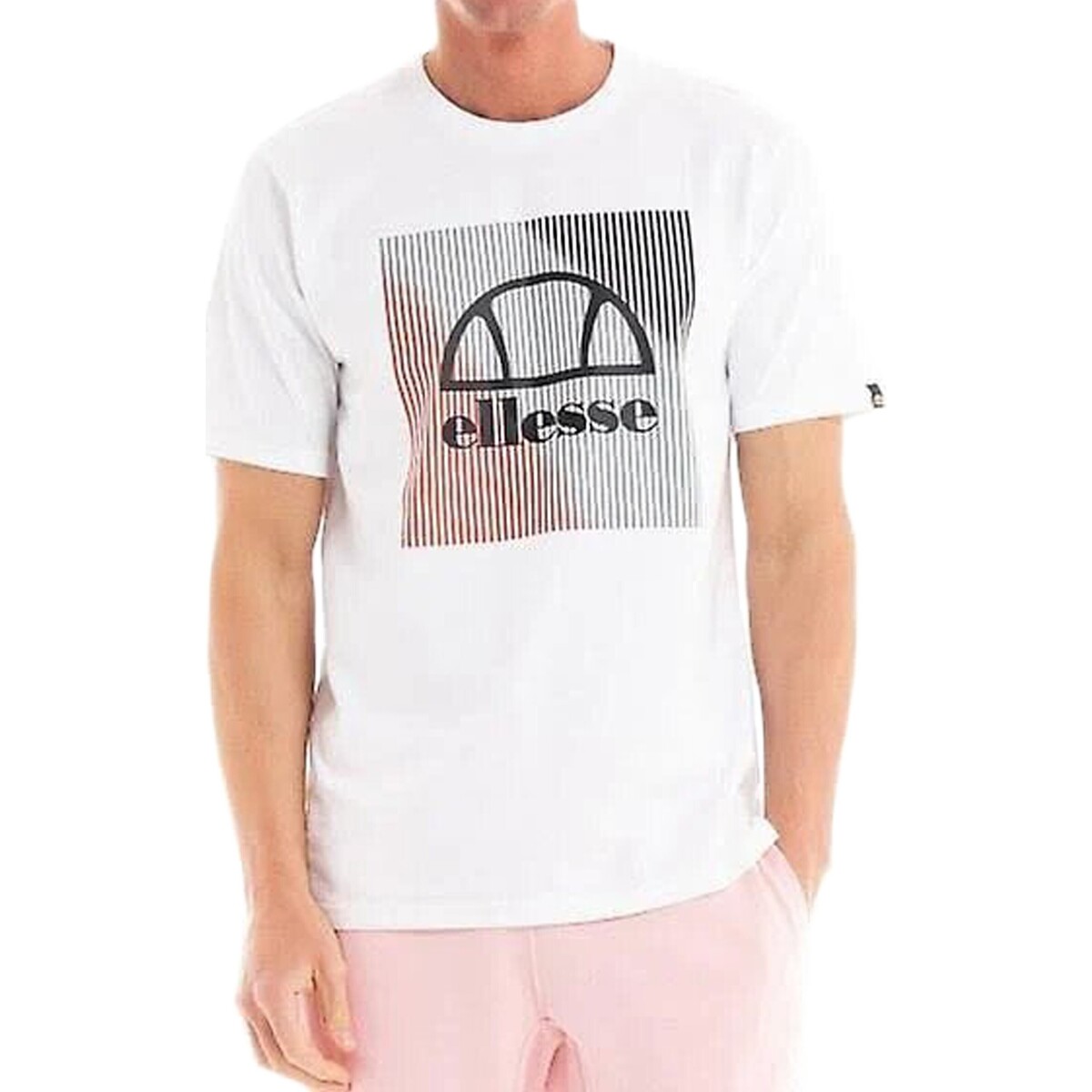 Υφασμάτινα Άνδρας T-shirt με κοντά μανίκια Ellesse 215572 Άσπρο