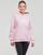 Υφασμάτινα Γυναίκα Φούτερ Adidas Sportswear BL OV HD Ροζ / Άσπρο