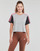 Υφασμάτινα Γυναίκα T-shirt με κοντά μανίκια Adidas Sportswear 3S CR TOP Grey / Black / Ροζ