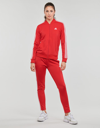 Υφασμάτινα Γυναίκα Σετ από φόρμες Adidas Sportswear 3S TR TS Red / Άσπρο
