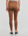 Υφασμάτινα Γυναίκα Κολάν Adidas Sportswear LIN LEG Brown / Άσπρο
