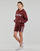 Υφασμάτινα Γυναίκα Φούτερ Adidas Sportswear LIN FT HD Brown / Άσπρο