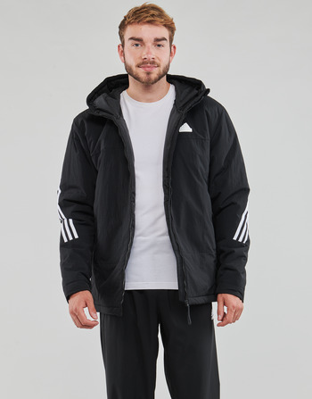 Υφασμάτινα Άνδρας Μπουφάν Adidas Sportswear FUTURE ICONS Black / Άσπρο