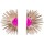 Ρολόγια & Kοσμήματα Γυναίκα Σκουλαρίκια Luna Collection 70084 Ροζ