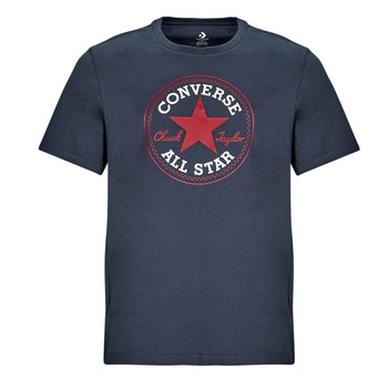 Υφασμάτινα Άνδρας T-shirt με κοντά μανίκια Converse GO-TO ALL STAR PATCH T-SHIRT Marine