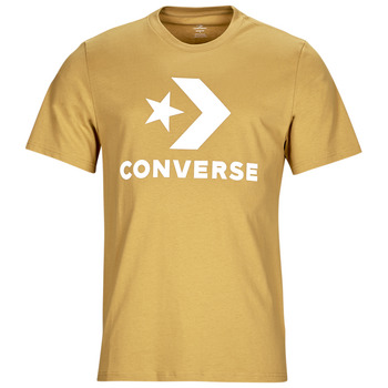 Υφασμάτινα Άνδρας T-shirt με κοντά μανίκια Converse GO-TO STAR CHEVRON LOGO T-SHIRT Yellow