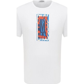 Υφασμάτινα Άνδρας T-shirt με κοντά μανίκια Bikkembergs BKK2MTS04 Άσπρο