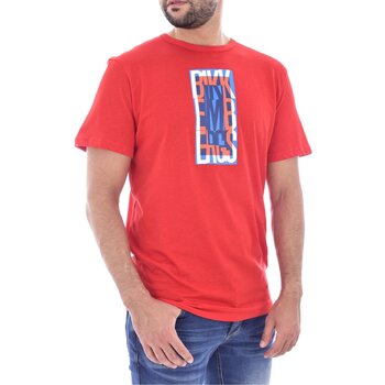 Υφασμάτινα Άνδρας T-shirt με κοντά μανίκια Bikkembergs BKK2MTS04 Red