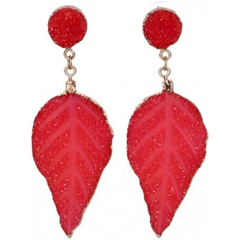 Ρολόγια & Kοσμήματα Γυναίκα Σκουλαρίκια Luna Collection 60140 Red