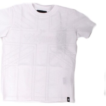 Υφασμάτινα Αγόρι T-shirt με κοντά μανίκια John Richmond RBP23066TS Άσπρο