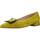 Παπούτσια Γυναίκα Μπαλαρίνες Dibia 10126RD Yellow