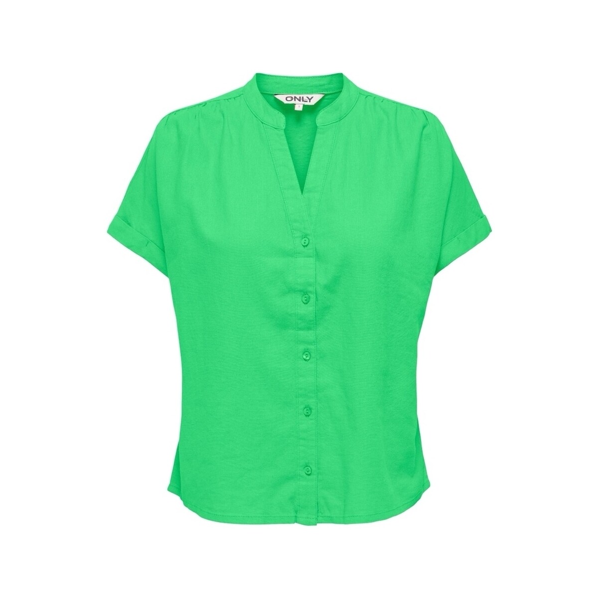Only  Μπλούζα Only Nilla-Caro Shirt S/S - Summer Green