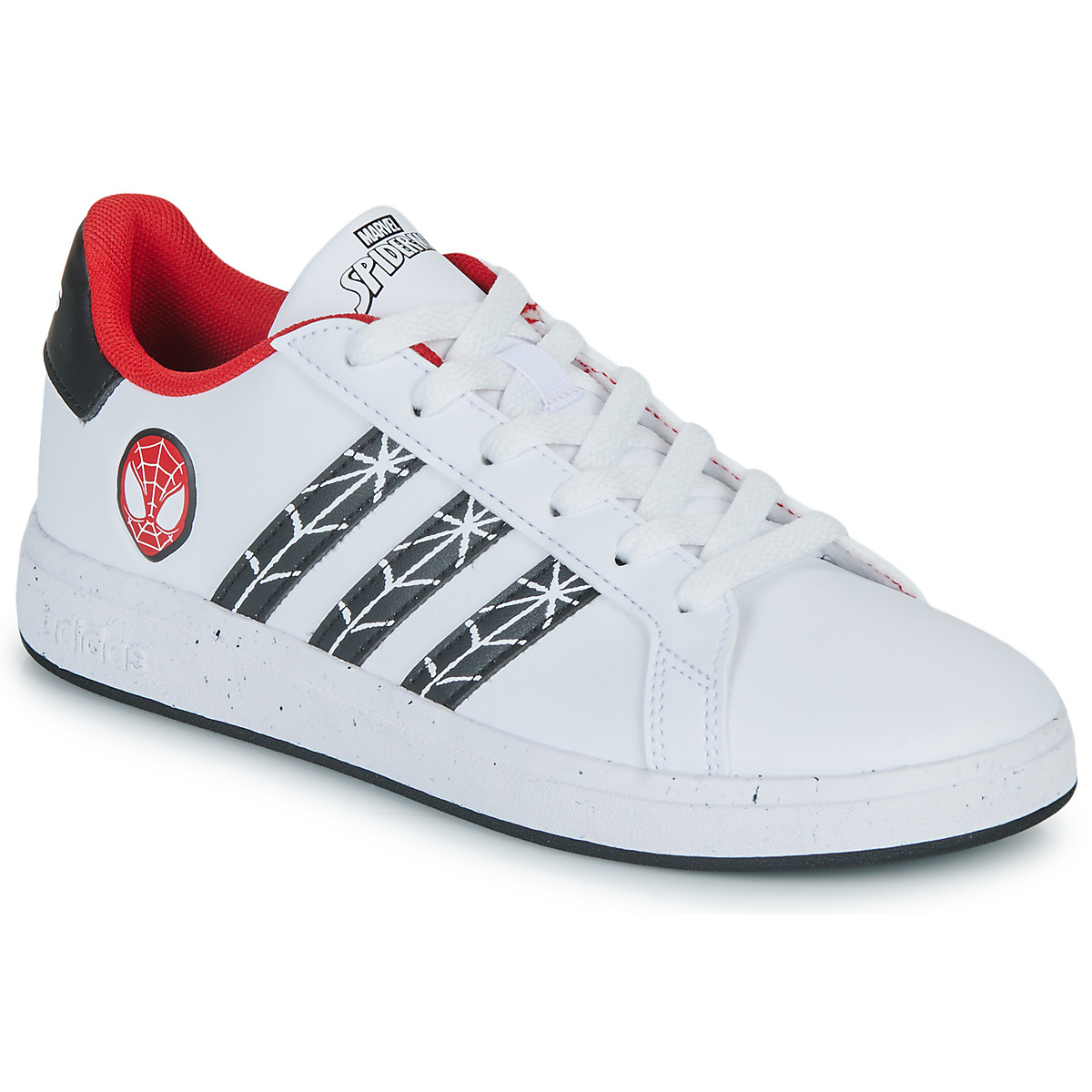 Παπούτσια Αγόρι Χαμηλά Sneakers Adidas Sportswear GRAND COURT Spider-man K Άσπρο / Red