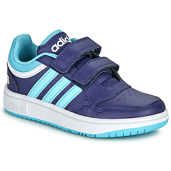 Παπούτσια Αγόρι Χαμηλά Sneakers Adidas Sportswear HOOPS 3.0 CF C Μπλέ / Turquoise