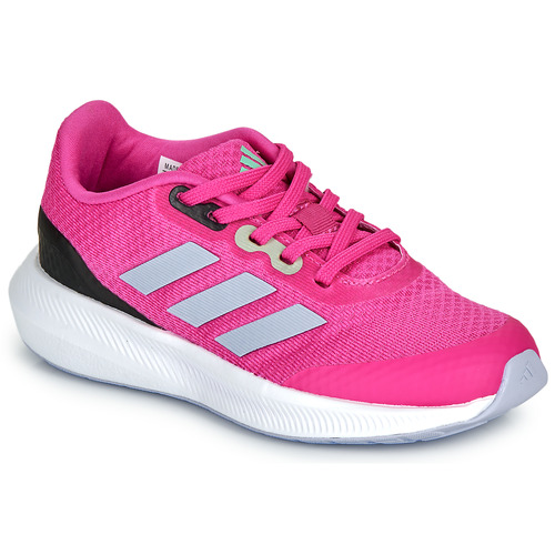Παπούτσια Κορίτσι Χαμηλά Sneakers Adidas Sportswear RUNFALCON 3.0 K Ροζ / Άσπρο