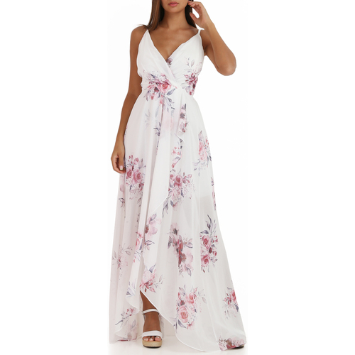 Υφασμάτινα Γυναίκα Φορέματα La Modeuse 20330_P56468 Άσπρο